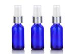 Blue Plastic Cosmetic Bottles Cosmetic Packing Plastic Lotion Containers