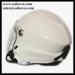 Paramotor helmet Full headset white