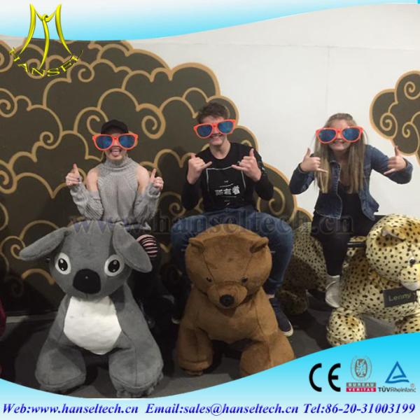 Hansel shopping mall indoor kids amusement rides for sale and motorized horse