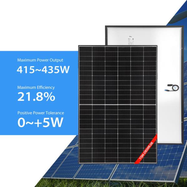 Trina Solar Photovoltaic Modules Mono Facial Solar Panel 415w 420w 425w 430w