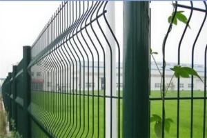 China Garden Buildings 3D Bending Fence Curved V Beam Security Fencing on sale