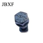 Flange Black E330 Track Bolt and Nut for Excavator Chain Parts