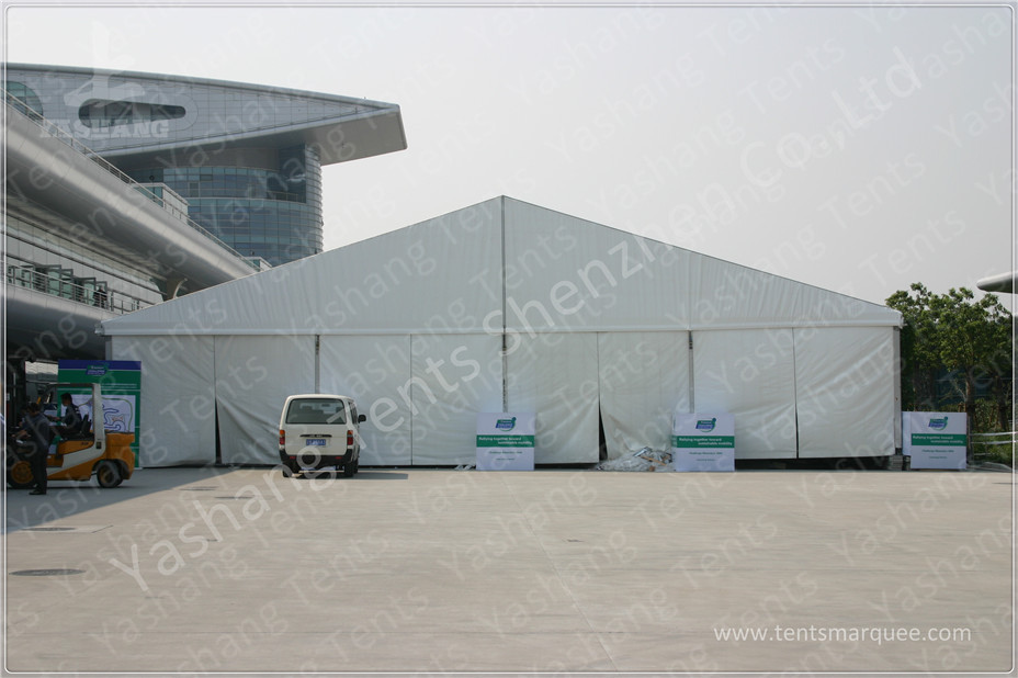 Sunblock Outdoor Exhibition Tents High Strength Aluminum Frame Marquee