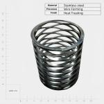 Custom Wave Spring Precision Stainless Steel Metal Parts Multiwave Washers
