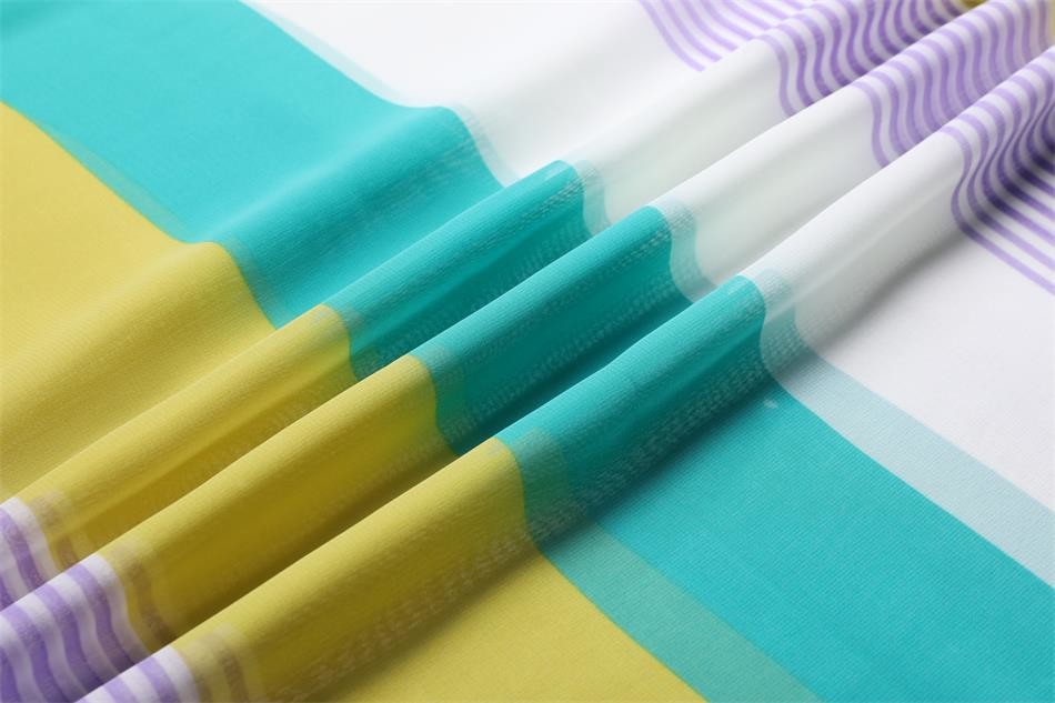 75gsm 75d Patterned Polyester Fabric 57" Poly Chiffon For Ladies' Dresses