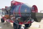 Industrial Automatic Mobile 75m3 Ready Mixed Concrete Batching Plant YHZM75