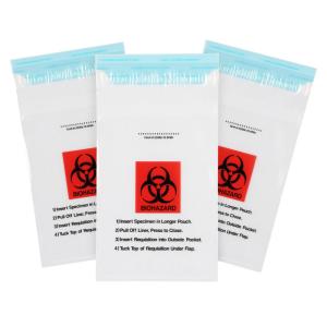 Wholesale Resealable Clear LDPE Medical Plastic Bag For Laboratory Biohazard from china suppliers