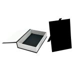 Square Corner Luxury Earring Gift Box Literature Style Foldable Magnetic Gift
