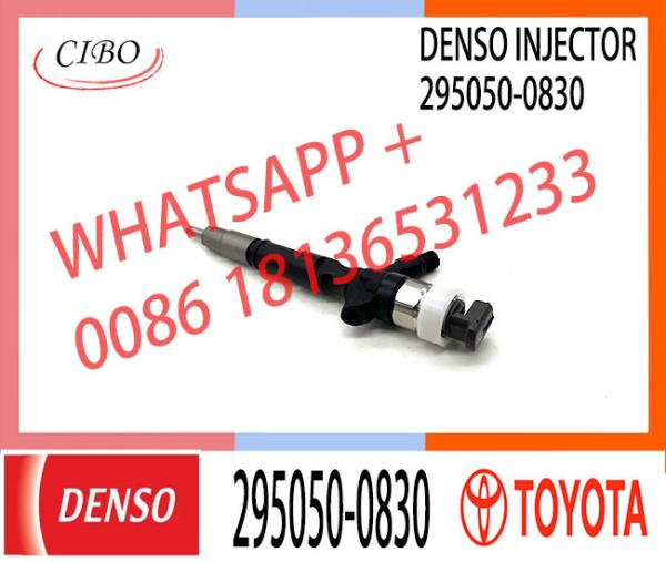 New Diesel Fuel Injector 295050-0830 For Toyota Dyna 1KD-FTV 23670-39395 23670
