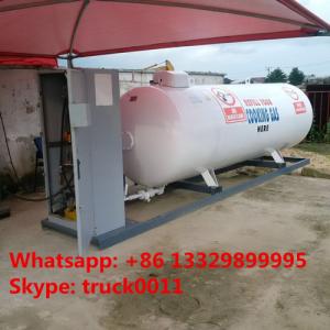 China factory direct sale best quality CLW brand 3.2metric tons mobile skid lpg gas filling plant for refilling gas cylinders on sale
