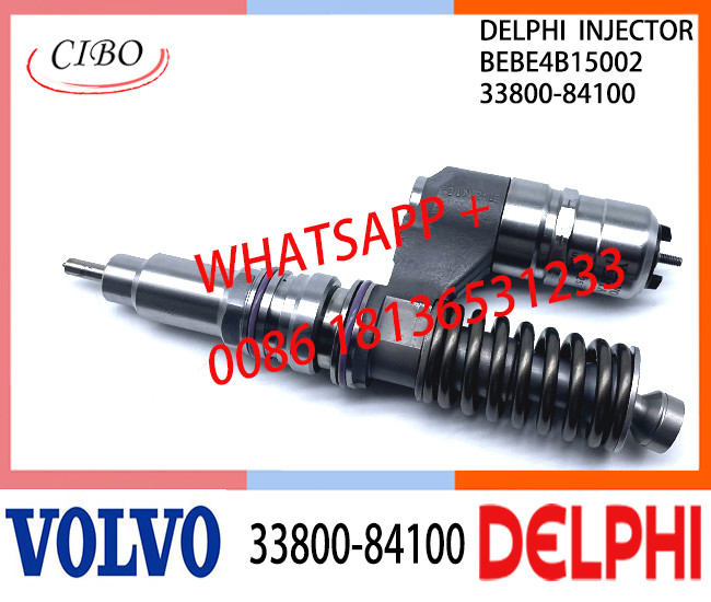 VOL 33800-84100 BEBE4B15002 Fuel engine Diesel Injector 33800-84100 BEBE4B15002 A3 for VOL L ENGINE TAIWAN 3