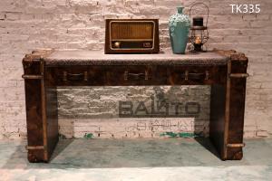 Wholesale classical old style antique fabric STUDY desk furniture from china suppliers