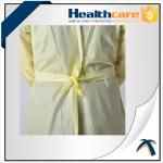 Pink Disposable Isolation Gowns 115x137CM PP+PE Gown With Long Sleeve
