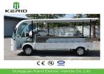 7.5kW 2 Person Electric Utility Cart Electric Cargo Bus With Heavy Payload