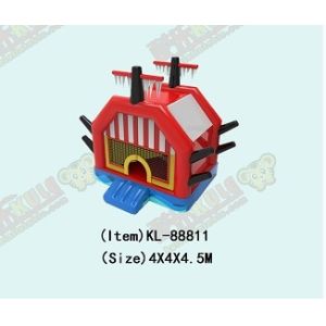 Small Pirate Ship Inflatable Bouncy Castle For Childrens