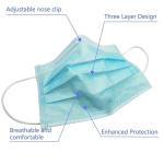 Anti Pollution Face Mask Surgical Disposable , Hygienic Ear Loop Dust Mask