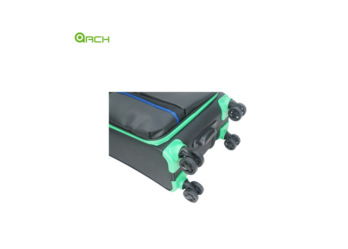 Manufacturer light weight luggage with flight wheels and 1680D+PU material