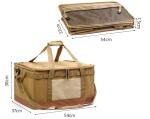 Outdoor camping equipment bag,large capacity, for camping storage, multi