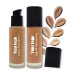 Wholesale Natural Mineral Face Cream Liquid Foundation Waterproof Sunscreen Full