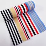Wide 4CM Jacquard Striated Ribbon For Underwear Waistband Jacquard Elastic Band
