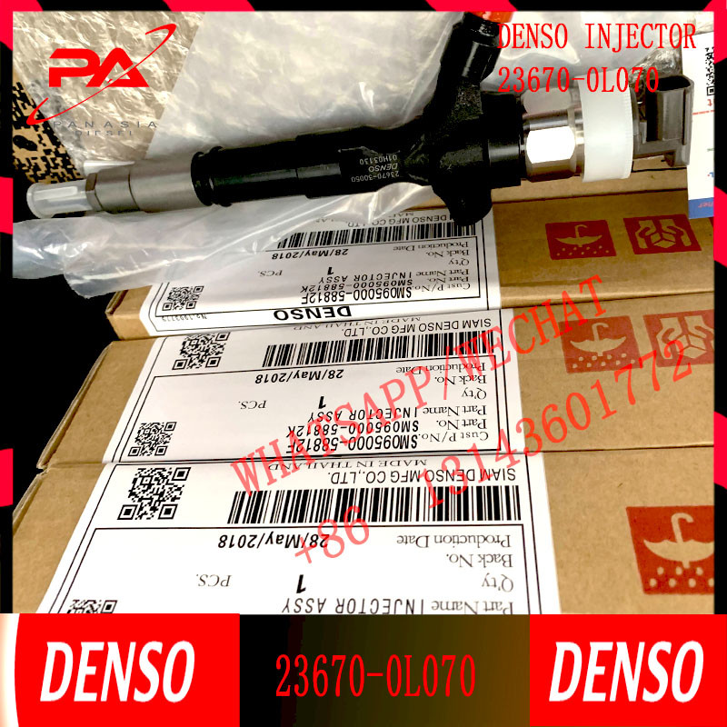 23670-09360 Common Rail Injector For Toyota Hilux 23670-0l070 095000-8740 095000-7761