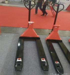 China Low Profile Pallet Jack With Weight Scale Commercial And Industrial Use on sale
