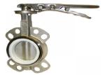 Single Wedge Manual Butterfly Valve Class 150LB-1500LB Stainless