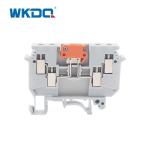 16A Din Rail Screw Type Knife Disconnect Terminal Block 4 Conducts 4 Mm² 690V