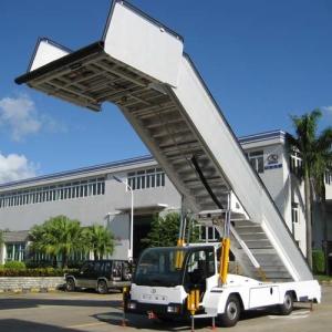 Wholesale Diesel Engine 5800mm Width 45km/hr Aircraft Passenger Stairs from china suppliers