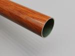 Wooden Grain Aluminum Pipe Tube Antirust Electrophoresis Surface 6061 T6 powder