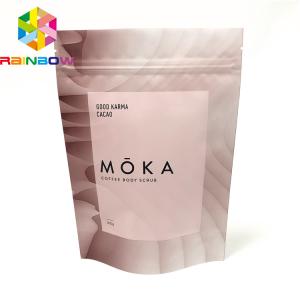 Wholesale Lightweight Plastic Pouch Packaging , Food Grade Stand Up Bag For Cbd Body Scrub from china suppliers
