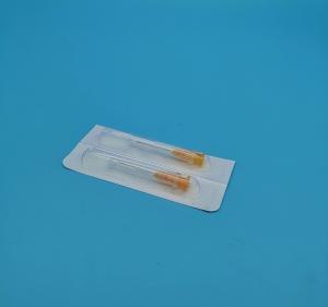 Wholesale 3mm 11G Disposable Syringe Needles Green Yellow With Side Hole from china suppliers