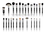 High Level 53PCs Full Line Natural Hair Makeup Brushes Wooden Handle