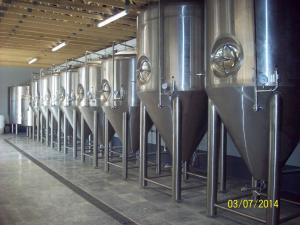 Wholesale Stainless Steel Pro Beer Brewing Equipment 10BBL Fermentation Tank Four Legs from china suppliers