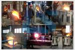 1 Ton Capacity Metal Foundry Melting Pot Steel Iron Electric Smelting Furnace