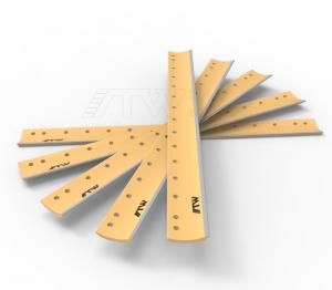 China SDBC Type Curved Grader Blades 13 Holes Manganese Steel on sale