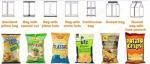 Automatic 4 Side Seal Vffs Packaging Machine MultiFunction Pillow Bag