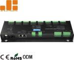 32 Channels Black LED DMX512 Decoder For RGBW Lighting Constant Voltage PWM