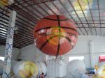 Fire Proof Sporting Inflatable Basketball Giant EN71 With Helium