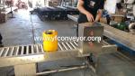 Motorized Heavy Pallet Conveyor/Flexible Roller Conveyor