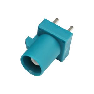 Buy cheap Z Code RF Cable FAKRA PCB Connector Waterblue Color Straight Plug from wholesalers