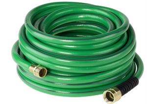 Wholesale Portable Garden PVC Hose Non Toxic With Copper Brass Joint / Metal Fittings from china suppliers