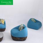 Design Luxury Rattan Outdoor Furniture Chair Sofa for Hotel Restaurant and
