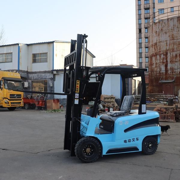 2 Stage/3 Stage Mast 1.5 Ton Portable Electric Forklift for Construction /