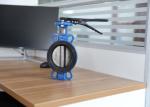 150mm 200mm Wafer Style Butterfly Valve With Handle