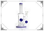 Tyre Percolator Glass Bongs 14.4mm Joint Size Heady Glass Tobacco Pipe