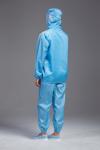 Food Processing Garment Resuable Combed Fabric yellow hooded jacket and pants