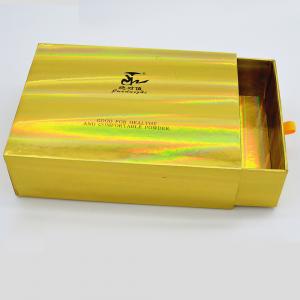 China Holographic Effect Match Paper Drawer Box PMS ODM Luxury Rigid on sale