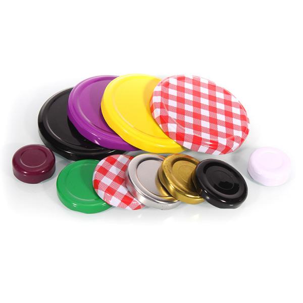 Factory Price Bottle Seal 38mm Neck Glass Honey Containers Sealed Metal Tinplate