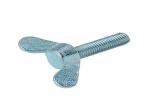 M10 Steel Grade Class 10.9 12.9 Blue White Zinc Plated Butterfly Head Wing